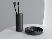 Стакан настольный Salini Gocce 1901201RF, матовый покраска по RAL полностью