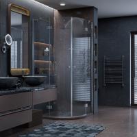 Душевой уголок Ambassador Diamond 12011102 Хром / Прозрачное стекло 100х100