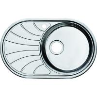 Кухонные мойки Iddis Suno SUN65SRi77 нержавеющая сталь, шелк, R, 65x46