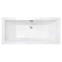 Акриловая ванна Besco Quadro 165*75 см, белая