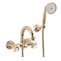 Смеситель Cezares Olimp OLIMP-VD-03/24-Sw для ванны золото 24 карат