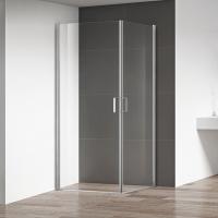 Душевой уголок RGW Leipzig LE-30 (78-80) 80х80 стекло прозрачное/хром