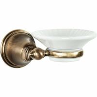 Мыльница Tiffany World Harmony TWHA106br Белый | Бронза