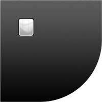 Душевой поддон Riho Basel DC9816 451 черный глянцевый (90x90)