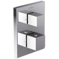 Смеситель с термостатом Jacob Delafon Modulo E75391-CP для душа встраиваемый