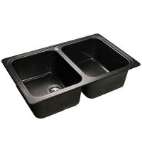 Мойка кухонная GranFest Standart GF-S780K Черный 78