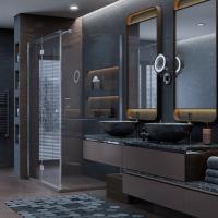 Душевой уголок Ambassador Diamond 12011108L Прозрачное стекло  / Хром L 120х90