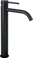 Смеситель для раковины Paffoni Light LIG081NO высокий, черный матовый