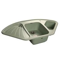Мойка кухонная GranFest Corner GF-C1040E салатовый 1039x560