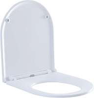 Сиденье для унитаза Aquanet Lake микролифт, белый
