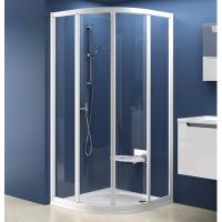 Душевой уголок Ravak Supernova 31140U00Z1 SKCP4-80 сатин + Транспарент