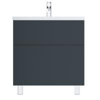 Тумба напольная Am.Pm Gem M90FSX07522GM32 75 см, графит матовая