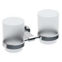 Стакан настенный двойной Ravak Chrome CR 220.00 X07P189, хром
