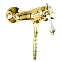 Смеситель Cezares Margot MARGOT-DM-03/24-Bi для душа золото 24 карат Смеситель Cezares Margot MARGOT-DM-03/24-Bi для душа золото 24 карат