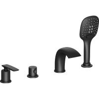 Смеситель Timo Helmi 4020/03Y Для ванны на борт ванны Черный Смеситель Timo Helmi 4020/03Y Для ванны на борт ванны Черный