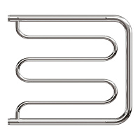 Полотенцесушитель водяной Point PN25666P 600x600 Фокстрот с полкой, хром Полотенцесушитель водяной Point PN25666P 600x600 Фокстрот с полкой, хром