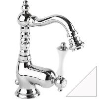 Смеситель Cezares Margot MARGOT-BSM2-BLC для биде белый