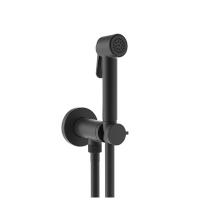 Смеситель с гигиеническим душем Bossini Nikita E37009B.073 Чёрный матовый Смеситель с гигиеническим душем Bossini Nikita E37009B.073 Чёрный матовый