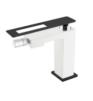 Смеситель для биде Boheme Q 146-CRB, хром/черный