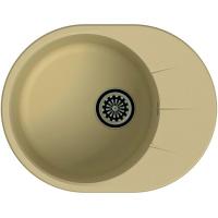 Мойка кухонная Ewigstein Rund 58х45 Бежевый