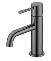 Смеситель для раковины Boheme Uno 461-SGM, черный хром