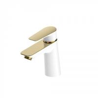 Смеситель Iddis Cloud CLOWG00i01 Для раковины Белый / Золото