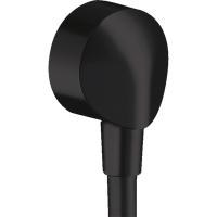 Подключение для душевого шланга Hansgrohe Fixfit 27454670 Черный матовый Подключение для душевого шланга Hansgrohe Fixfit 27454670 Черный матовый