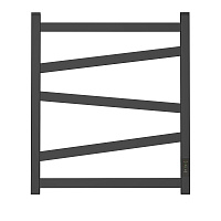 Полотенцесушитель электрический Point Феникс PN15856B П5 500x600, диммер справа, черный Полотенцесушитель электрический Point Феникс PN15856B П5 500x600, диммер справа, черный