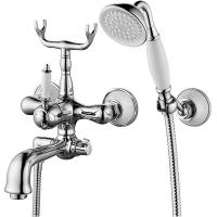 Смеситель Lemark Villa LM4812C для ванны с коротким изливом, хром