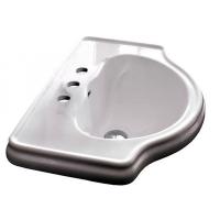 Раковина Kerasan Retro На 3 отверстия Белая 65 Раковина Kerasan Retro На 3 отверстия Белая 65