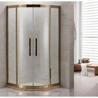 Душевой уголок Grossman Pragma PR-100G 100x100 стекло прозрачное/золото