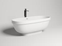 Ванна Salini S-stone GRECA 103121MRF 180*80 см, матовая покраска по RAL полностью Ванна Salini S-stone GRECA 103121MRF 180*80 см, матовая покраска по RAL полностью