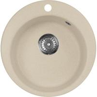 Гранитная мойка AquaGranitEx M-05 бежевый