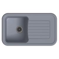 Мойка кухонная Ewigstein Antik Серый Металлик