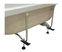 Комплект ножек для ванны Vitra 59990584000 180*80 см Комплект ножек для ванны Vitra 59990584000 180*80 см