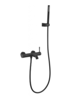 Смеситель для ванны Boheme Uno 463-B, черный матовый Смеситель для ванны Boheme Uno 463-B, черный матовый