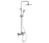 Душевая система с изливом Remer Energy EY34AEC20, хром