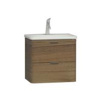 Тумба подвесная с раковиной Vitra Nest Trendy 56144 60 см, натуральное дерево Тумба подвесная с раковиной Vitra Nest Trendy 56144 60 см, натуральное дерево