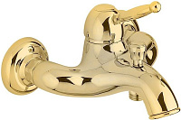 Смеситель для ванны и душа Paffoni Giorgia GI022GF, золото