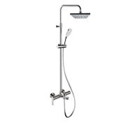 Душевая система с изливом Remer Energy EY34ASD20, хром