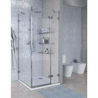 Душевой уголок Aquaton Lax SQR 1AX016SSXX000 80x80 правый стекло прозрачное/хром