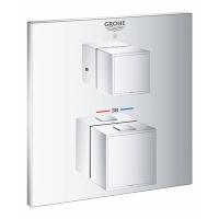 Смеситель с термостатом Grohe Grohtherm Cube 24153000 Встраиваемый для душа Хром