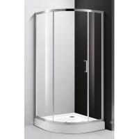Душевой уголок Cezares Molveno R-1-100-C-Cr-IV Хром \ Прозрачное стекло 100х195
