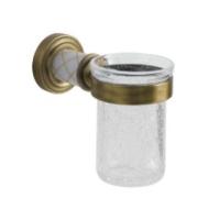 Стакан настенный Boheme MURANO CRYSTAL 10904-W-BR, бронза
