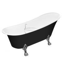 Акриловая ванна NTbathroom NT 15 Black 71х176