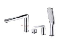 Смеситель на борт ванны Boheme VENTURO 370, хром