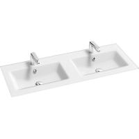 Раковина Jacob Delafon Sherwood EB1831RU-DE1 Белая матовая двойная  120