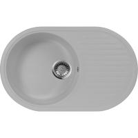 Гранитная мойка AquaGranitEx M-18 серый