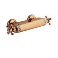 Смеситель с термостатом Cezares Golf GOLF-DS-T-02 для душа бронза Смеситель с термостатом Cezares Golf GOLF-DS-T-02 для душа бронза