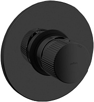 Встраиваемый смеситель для душа Paffoni Jo JO011NO, черный матовый